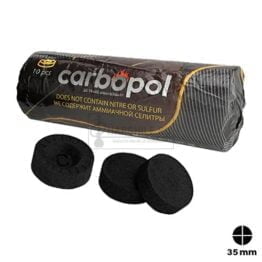 Pachet cu 10 carbuni Carbopol Quick Lite cu diametru de 35 mm