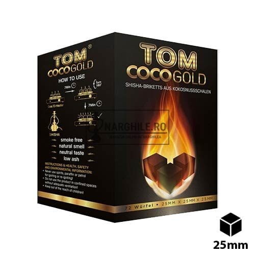 Carbuni pentru narghilea Tom Coco Gold 1 KG
