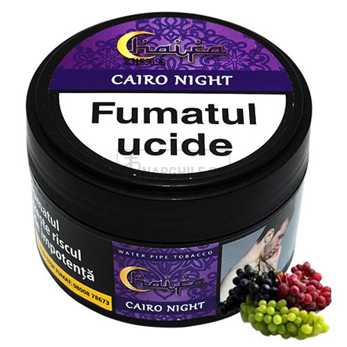tutun aromat pentru narghilea haifa cairo night cu aroma de struguri