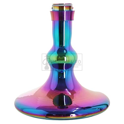 Narghilea - Narghile.ro - Bol de sticla pentru narghilea Kaya Inox Carbonia Rainbow