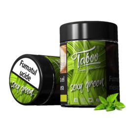 Tutun de fumat pentru narghilea Taboo Sexy Green