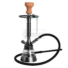 Narghilea cu un furtun Dream Antalya Black cu inaltimea de 46 CM