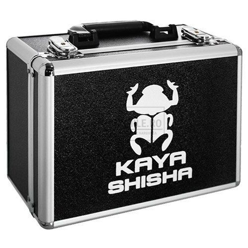 cutie din aluminiu kaya shisha pentru narghilea kaya elox desktop red 41 cm