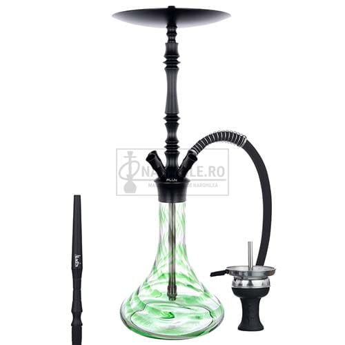 Narghilea fumat de cumparat Aladin Alux Admiral Green 62 cm
