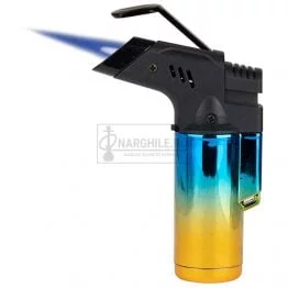 Accesorii pentru narghilea - Brichete cu arzator - Narghile.ro - bricheta tip torta cu arzator pentru aprins carbunii de narghilea Rainbow Jet Flame
