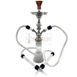 Narghilea Egipteana T53 White 71 CM