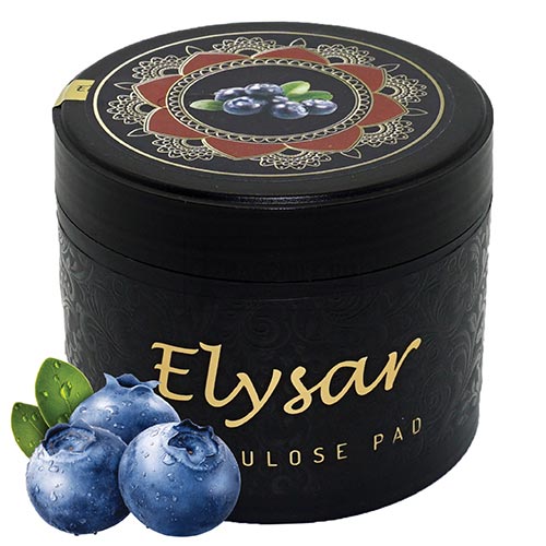 Aroma narghilea Elysar Blueberry pe baza de celuloza in cutie de 200g