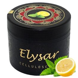 Aroma narghilea Elysar Lemon Mint pe baza de celuloza in cutie de 200g