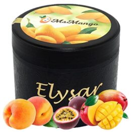 Aroma narghilea Elysar Ms Mango cu un mix de fructe exotice in cutie de 200g