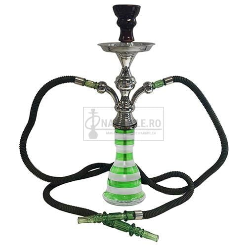 Narghilea de masa Egipteana T68 Green 55 cm