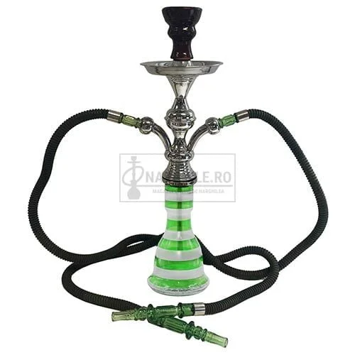 Narghilea de masa Egipteana T68 Green 55 cm