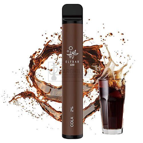 Elf Bar Cola (20 mg) 600 pufuri mini narghilea electronica ieftina