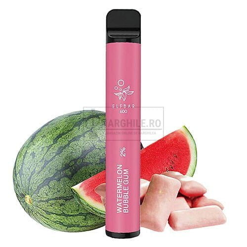 elf bar cu aroma de pepene verde si guma de mestecat
