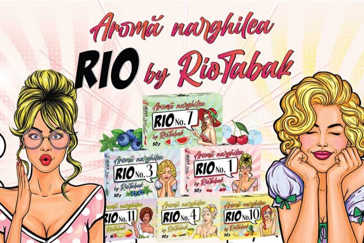 Arome pentru narghilea Rio Girls cu diverse arome