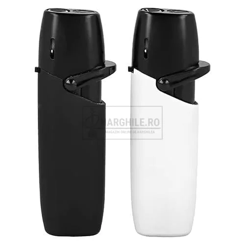 Accesorii pentru narghilea - Brichete cu arzator - Narghile.ro - Bricheta Angel 39 Torta Black & White cu un arzator