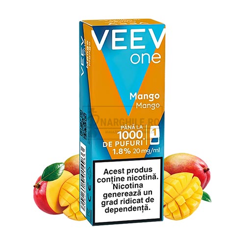 VEEV ONE Mango (1 capsula) Pachet cu o rezerva VEEV ONE Mango