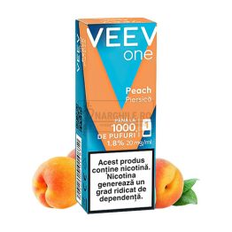 VEEV ONE Peach cu nicotina de 20 mg cu aroma de piersici