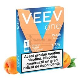 VEEV ONE Peach cu nicotina de 20 mg cu aroma de piersici