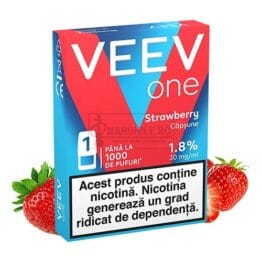 Pachet cu o rezerva VEEV ONE Strawberry