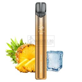 Elf Bar 800S Turbo Pineapple Ice cu nicotina de 2% cu 800 pufuri