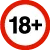 Icon 18+ 18+