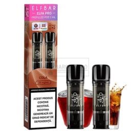 Capsule Elf Bar ELFA Pro Cola cu nicotina de 20 mg/ml