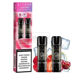 Elf Bar ELFA Pro Strawberry Raspberry Cherry Ice cu nicotina de 20 mg/ml