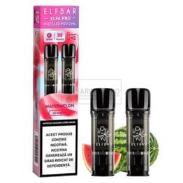 Pachet cu 2 capsule Elf Bar ELFA Pro Watermelon cu nicotina