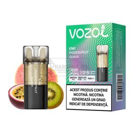 Cartus Vozol Switch Pro Kiwi Passionfruit Guava cu pana la 1000 de pufuri