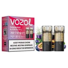 Cartus Vozol Switch Pro Passion Fruit Blueberry Bull cu pana la 800 pufuri pe capsula