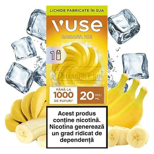 Capsule Vuse Banana Ice 20MG in pachet de 1 capsula