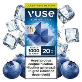 Capsule Vuse Blueberry Ice 20MG cu aroma de afine si gheata racoritoare