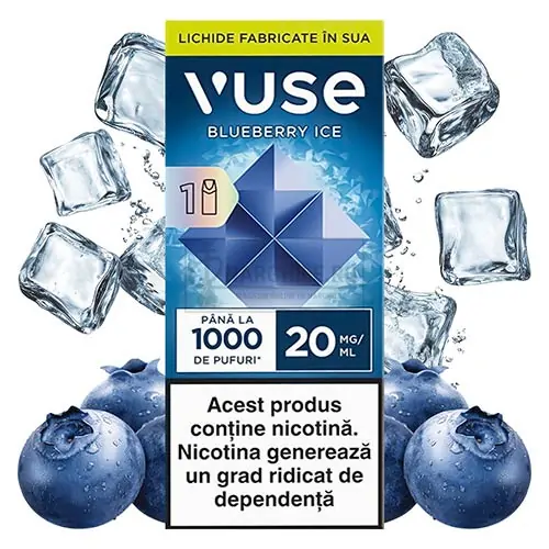 Narghilea - Narghile.ro - Capsule Vuse Blueberry Ice 20MG cu aroma de afine si gheata racoritoare