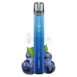 Elf Bar Blueberry Turbo cu pana la 1000 pufuri cu nicotina de 20 mg