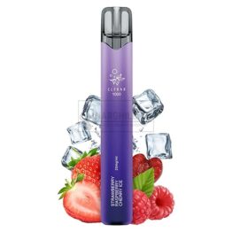 Elf Bar Strawberry Raspberry Cherry Ice Turbo 1000 pufuri cu nicotina de 20 mg