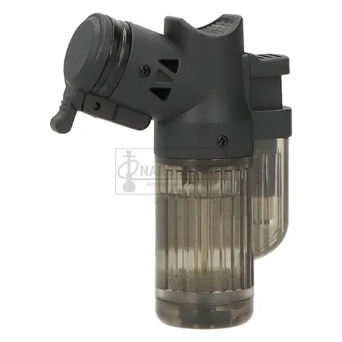 Accesorii pentru narghilea - Brichete cu arzator - Narghile.ro - Bricheta EuroJet Black Smoke functionala cu gaz butan