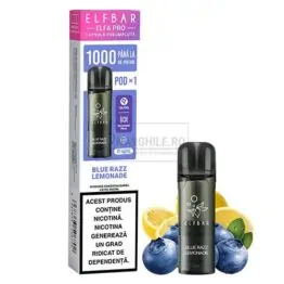 Pachet cu un Cartus Elf Bar ELFA Pro Blue Razz Lemonade