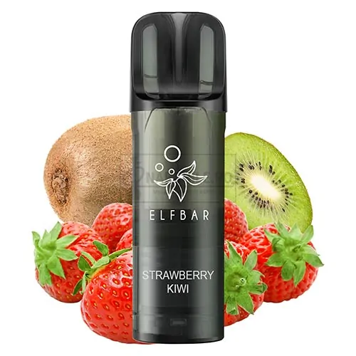 Magazin online narghilele - Narghile.ro - Cartus Elf Bar ELFA Pro Strawberry Kiwi cu pana la 1000 de pufuri