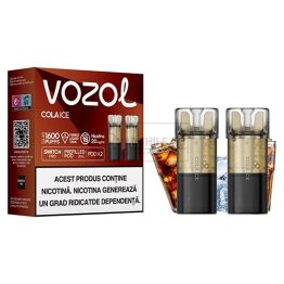Cartus Vozol Switch Pro Cola Ice 2 bucati cu nicotina 20 mg