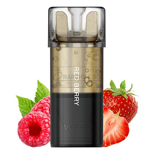 Cartus Vozol Switch Pro Red Berry (1 capsula) cu aroma de zmeura si capsune cu 1000 pufuri