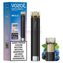 Kit Vozol Switch Pro 2 Mr Blue cu capacitate baterie de 500 mAh