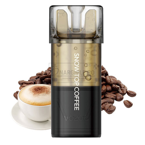 Narghilea - Narghile.ro - Cartus Vozol Switch Pro Snow Top Coffee cu aroma dulce de cafea cu nicotina