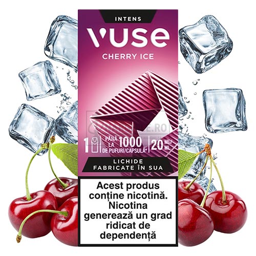 Pachet cu 1 Capsula Vuse Cherry Ice cu nicotina de 20MG