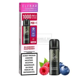 Magazin online narghilele - Narghile.ro - Cartus Elf Bar ELFA Pro Blueberry Raspberry cu nicotina de 20 mg