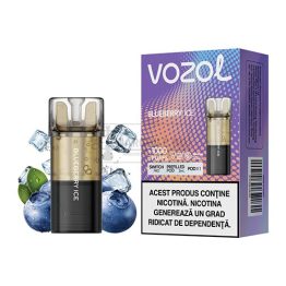 Pachet cu 1 cartus Vozol Switch Pro Blueberry Ice cu pana la 1000 de pufuri