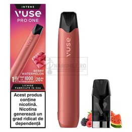 Magazin online narghilele - Narghile.ro - Vuse Pro One 1000 Berry Watermelon cu nicotina de 20MG