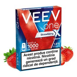 VEEV ONE X Strawberry in pachet de 1 capsula