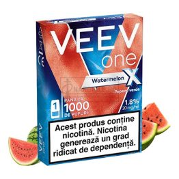 Pachet cu 1 capsula VEEV ONE X Watermelon cu aroma mai intensa