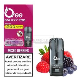 Capsule rezerva Oree Galaxy Mixed Berries cu nicotina de 17MG
