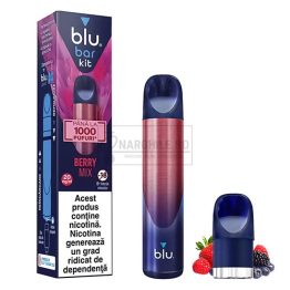 Kit complet Blu Bar Berry Mix 20MG cu 1 capsula inclusa